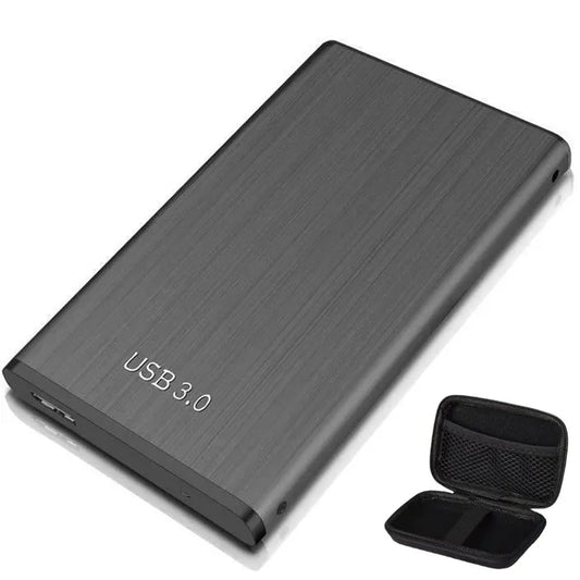 1TB External Hard Drive - Black - USB3.0 - 2.5" - Ultra-Fast Data Transfers