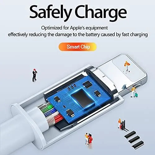 2 Pack Apple MFi Certified USB C to Lightning Cable USB C Lightning Charge Cable Compatible with iPhone 1212 Pro12 Pr [50]